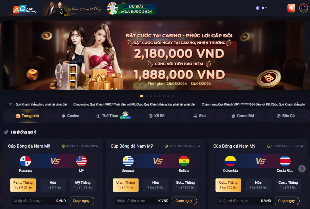 Mang đến sân chơi uy tín, công bằng cho cược thủ