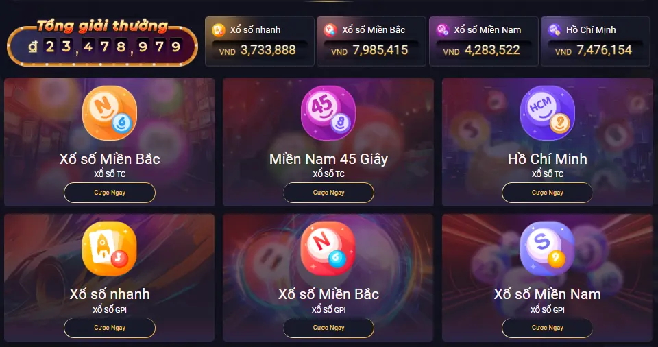 Các sảnh lô đề k8